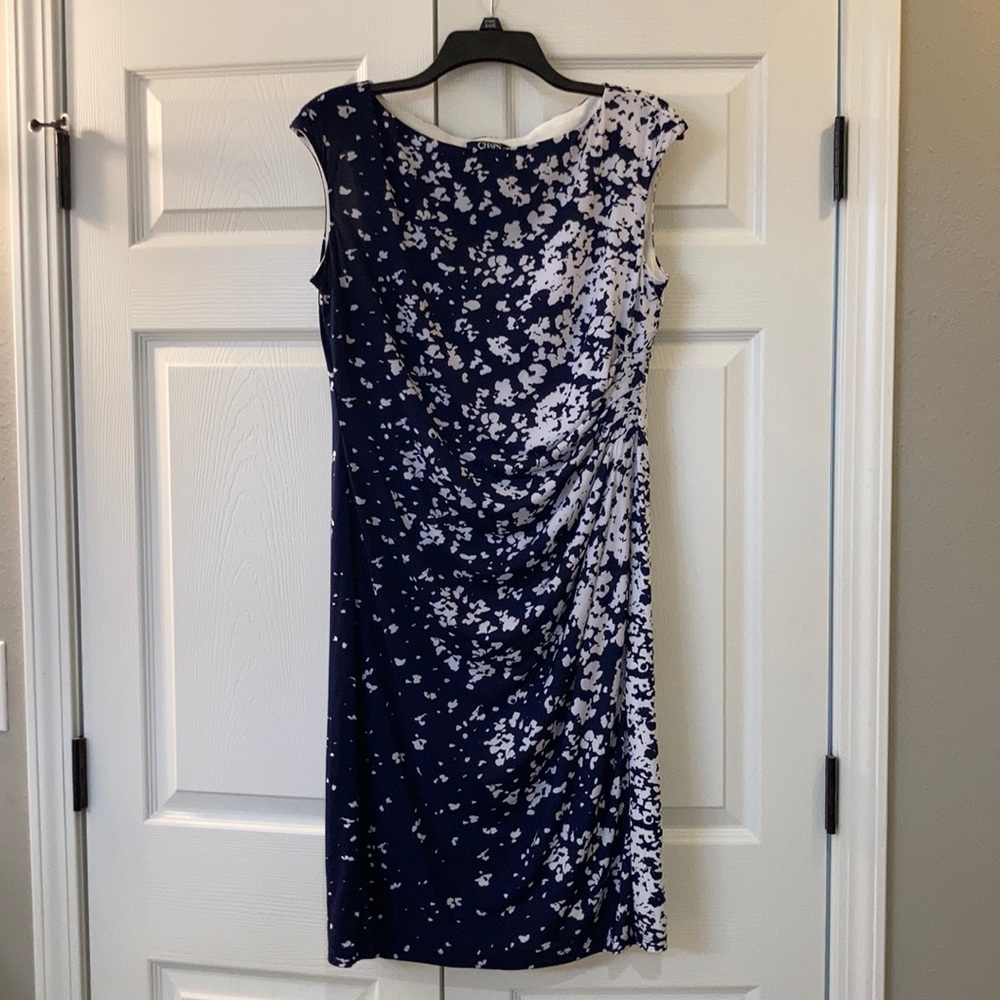 Side cinched dress